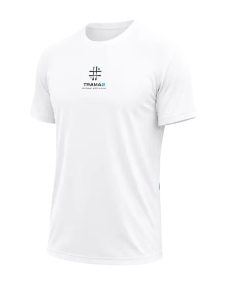 Camiseta blanca en rotación